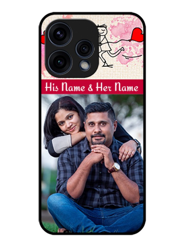 Custom Oppo Reno 15 5G Custom Glass Phone Case - You And Me Case Design