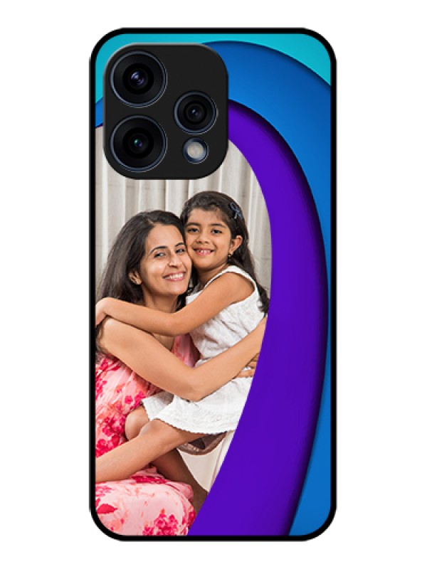 Custom Oppo Reno 15 5G Custom Glass Phone Case - Simple Pattern Design