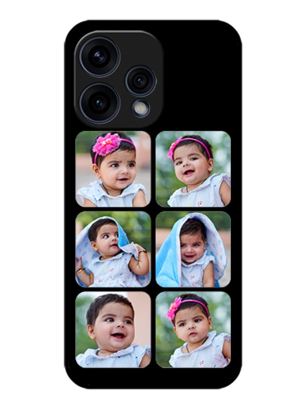 Custom Oppo Reno 15 5G Custom Glass Phone Case - Multiple Pictures Design