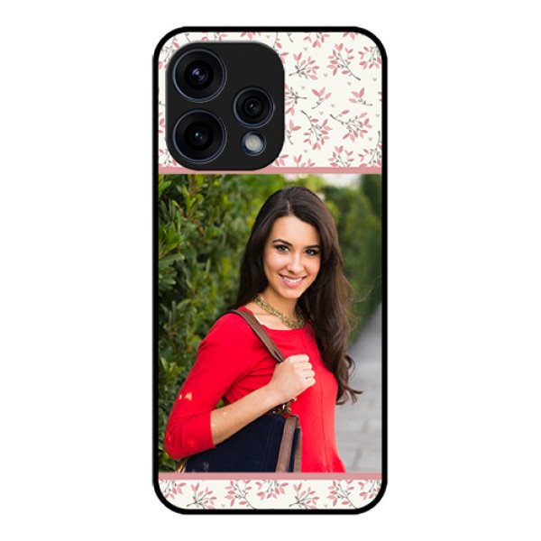 Oppo Reno 15 5G Custom Glass Phone Case - Stunning Floral Design