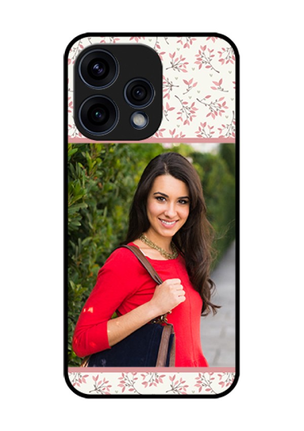 Oppo Reno 15 5G Custom Glass Phone Case - Stunning Floral Design