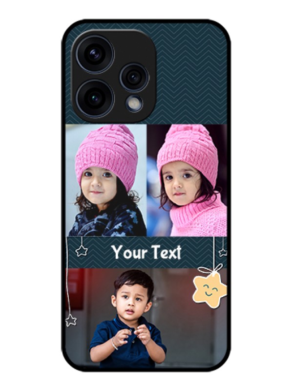 Custom Oppo Reno 15 5G Custom Glass Phone Case - Hanging Stars Design