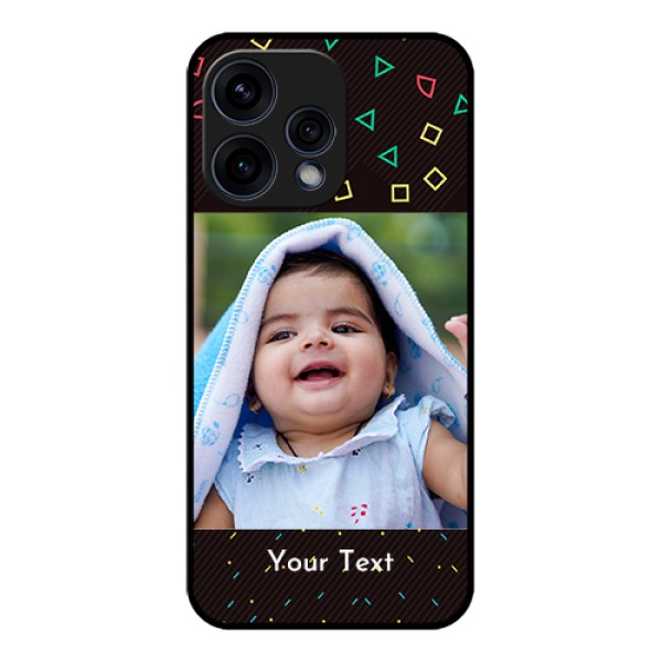 Oppo Reno 15 5G Custom Glass Phone Case - With Confetti Birthday Design Oppo Reno 15 5G Custom Glass Phone Case - With Confetti Birthday Design