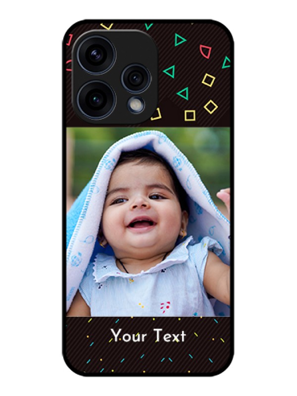 Custom Oppo Reno 15 5G Custom Glass Phone Case - With Confetti Birthday Design