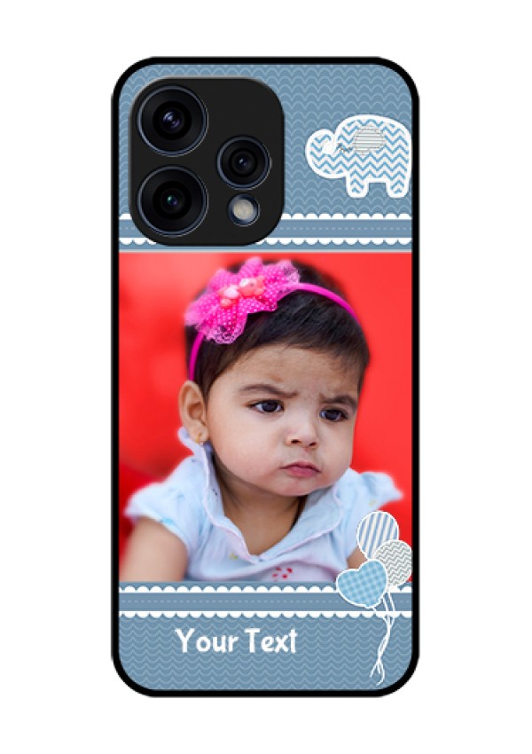 Oppo Reno 15 5G Custom Glass Phone Case - With Kids Pattern Design