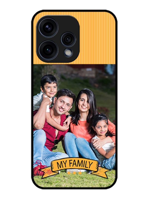 Custom Oppo Reno 15 5G Custom Glass Phone Case - My Family Design