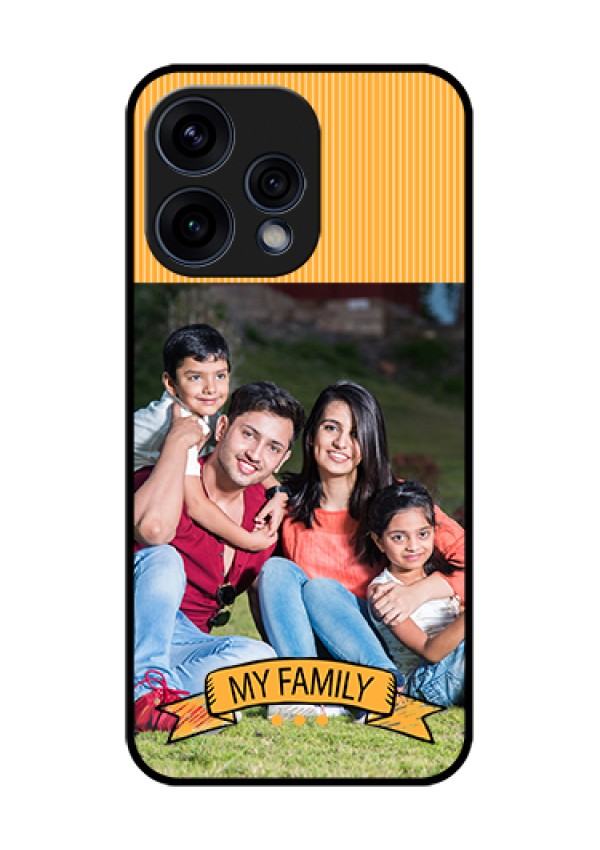 Oppo Reno 15 5G Custom Glass Phone Case - My Family Design
