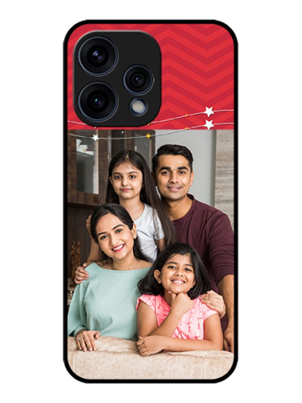 Custom Oppo Reno 15 5G Custom Glass Phone Case - Happy Family Design