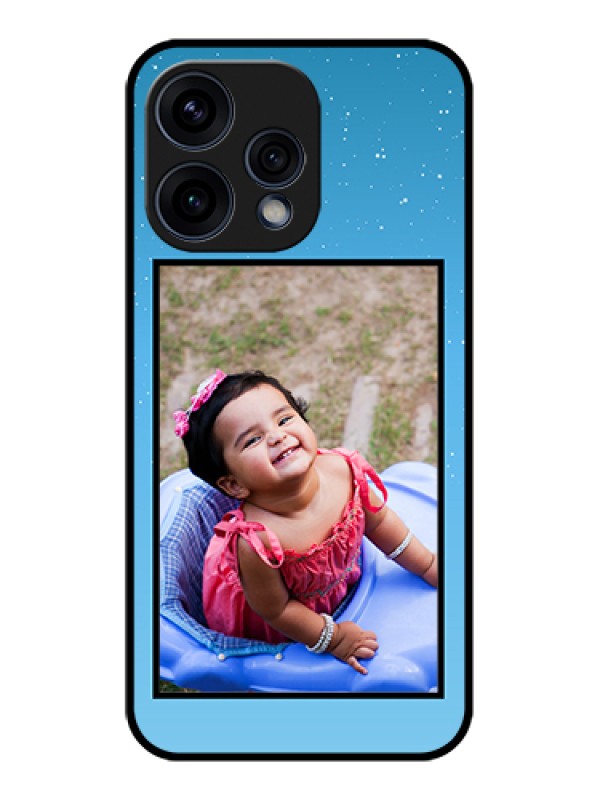 Custom Oppo Reno 15 5G Custom Glass Phone Case - Wave Pattern Colorful Design