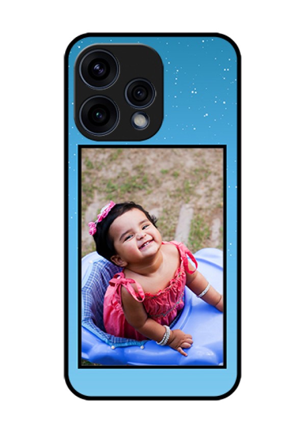 Oppo Reno 15 5G Custom Glass Phone Case - Wave Pattern Colorful Design