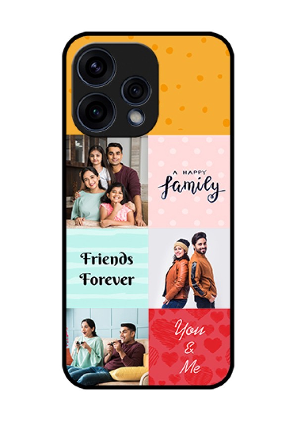Oppo Reno 15 5G Custom Glass Phone Case - Images With Quotes Design