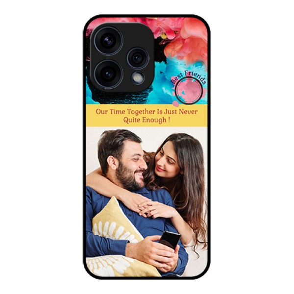 Oppo Reno 15 5G Custom Glass Phone Case - Quote With Acrylic Painting Design Oppo Reno 15 5G Custom Glass Phone Case - Quote With Acrylic Painting Design