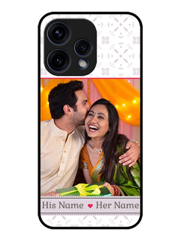 Custom Oppo Reno 15 5G Custom Glass Phone Case - With Photo And Ethnic Design