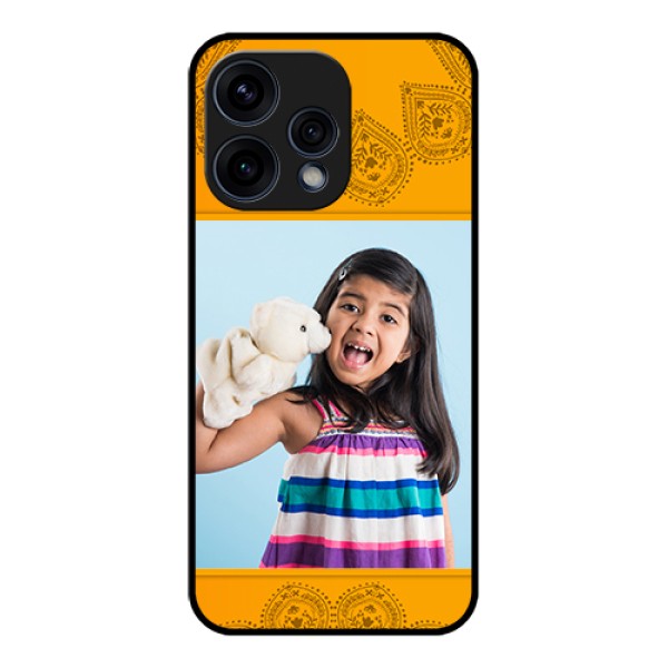 Oppo Reno 15 5G Custom Glass Phone Case - Photo Wedding Design