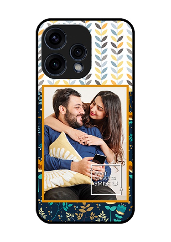 Oppo Reno 15 5G Custom Glass Phone Case - Pattern Design