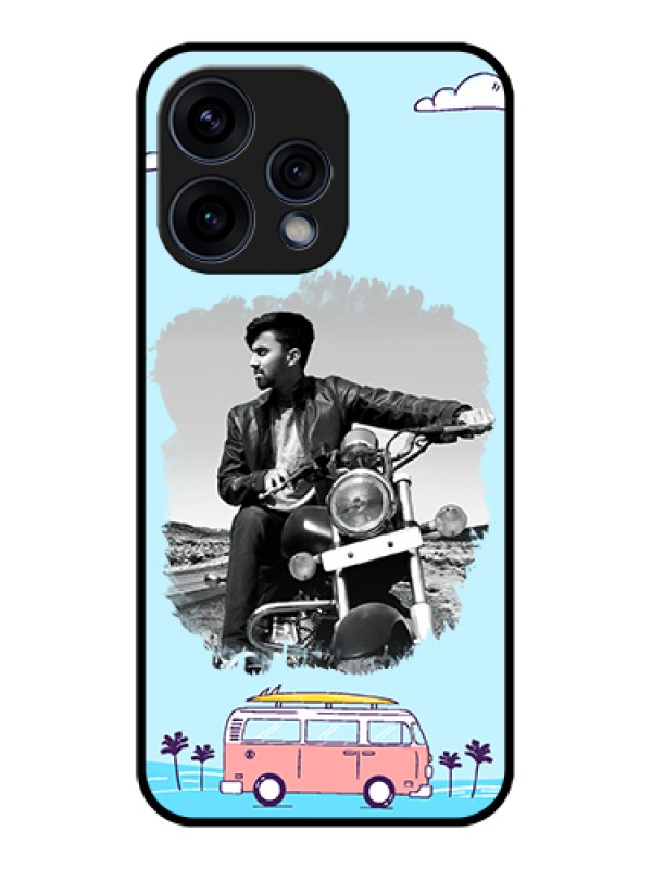 Custom Oppo Reno 15 5G Custom Glass Phone Case - Travel & Adventure Design