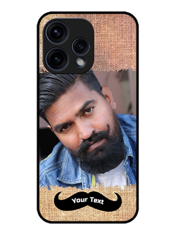 Custom Oppo Reno 15 5G Custom Glass Phone Case - With Texture Design