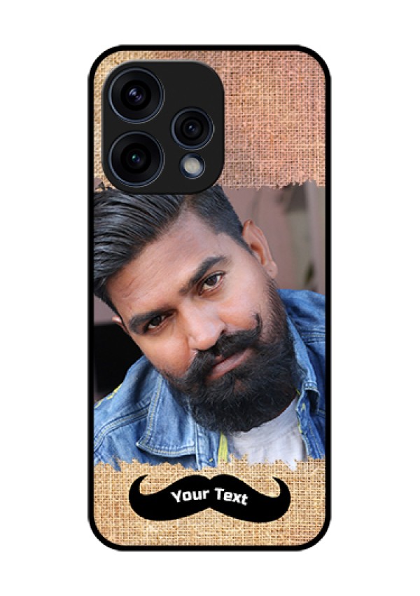 Oppo Reno 15 5G Custom Glass Phone Case - With Texture Design