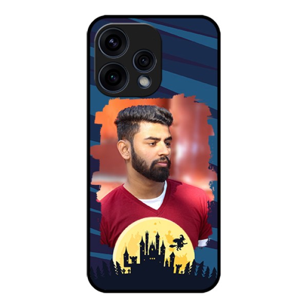 Oppo Reno 15 5G Custom Glass Phone Case - Halloween Witch Design