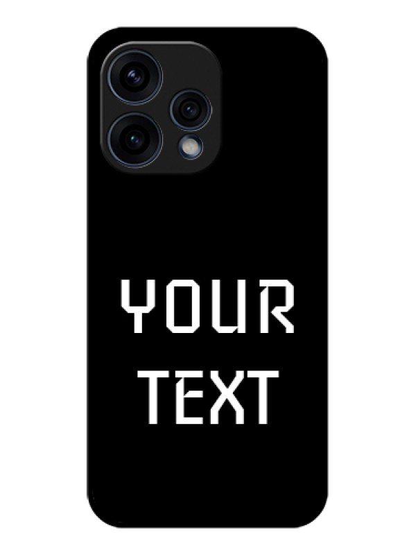 Custom Oppo Reno 15 5G Custom Glass Phone Case - Your Name Design
