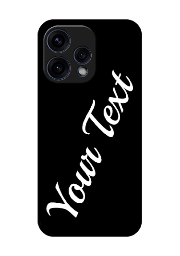 Oppo Reno 15 5G Custom Glass Phone Case - With Your Name Design