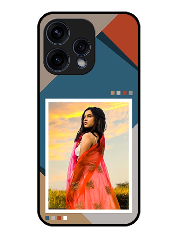 Custom Oppo Reno 15 5G Custom Glass Phone Case - Retro Color Pallet Design