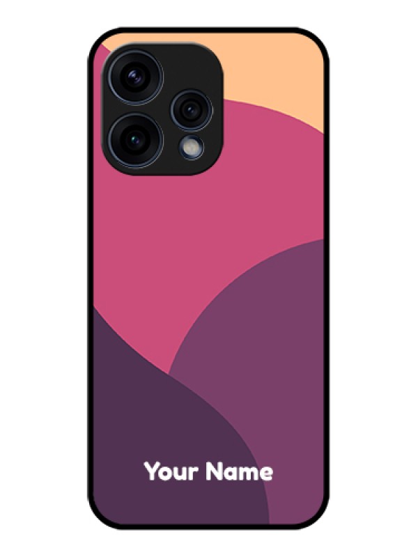 Custom Oppo Reno 15 5G Custom Glass Phone Case - Mixed Multi - Colour Abstract Art Design