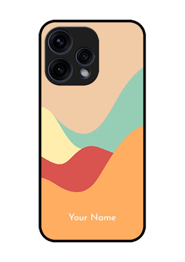 Oppo Reno 15 5G Custom Glass Phone Case - Ocean Waves Multi - Colour Design