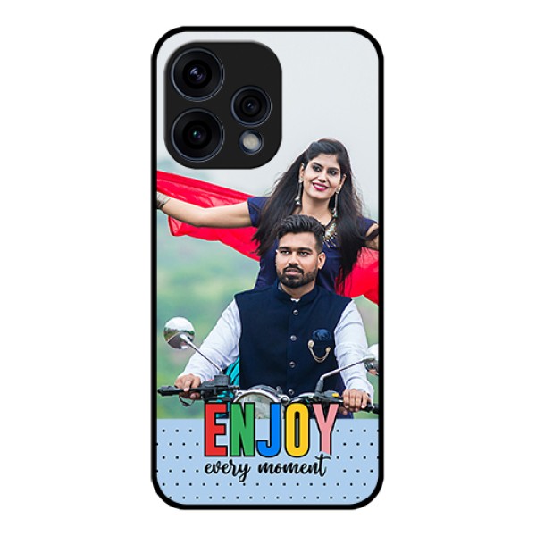 Oppo Reno 15 5G Custom Glass Phone Case - Enjoy Every Moment Design