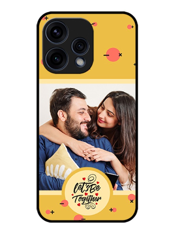 Custom Oppo Reno 15 5G Custom Glass Phone Case - Lets Be Together Design