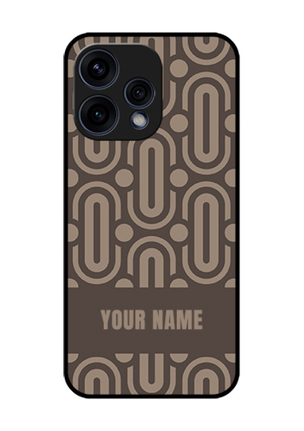 Oppo Reno 15 5G Custom Glass Phone Case - Captivating Zero Pattern Design