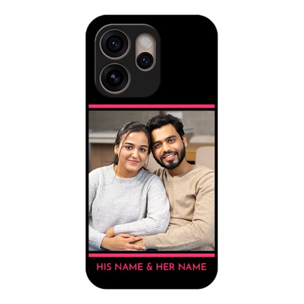 Oppo Reno 15 Pro 5G Custom Glass Phone Case - With Add Text Design