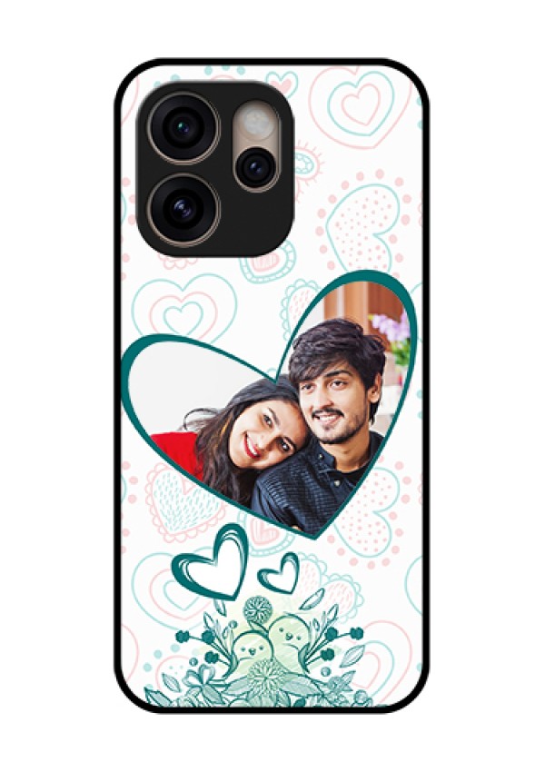 Oppo Reno 15 Pro 5G Custom Glass Phone Case - Premium Couple Design