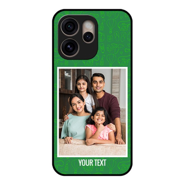 Oppo Reno 15 Pro 5G Custom Glass Phone Case - Picture Upload Design