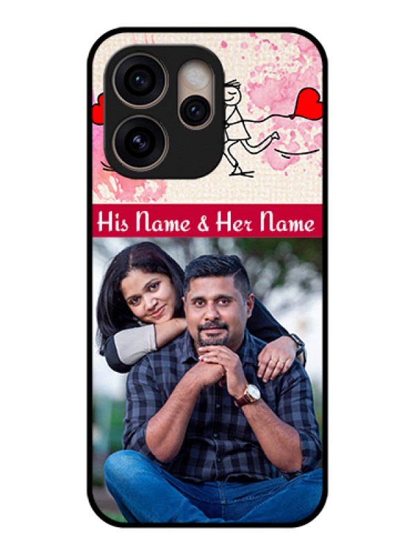 Custom Oppo Reno 15 Pro 5G Custom Glass Phone Case - You And Me Case Design