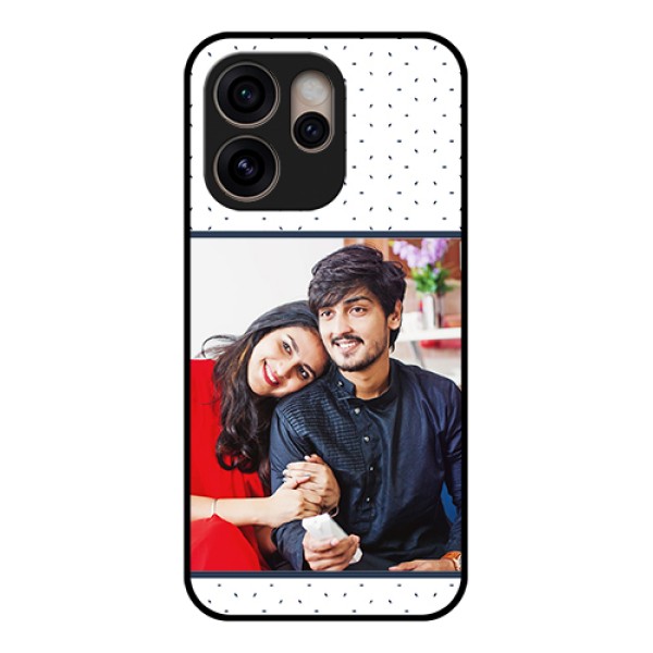 Oppo Reno 15 Pro 5G Custom Glass Phone Case - Premium Dot Design