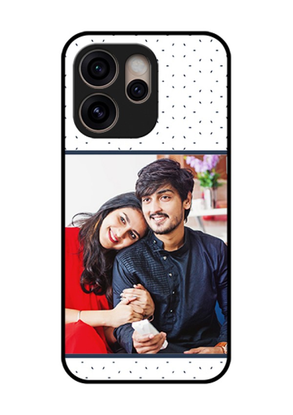 Oppo Reno 15 Pro 5G Custom Glass Phone Case - Premium Dot Design