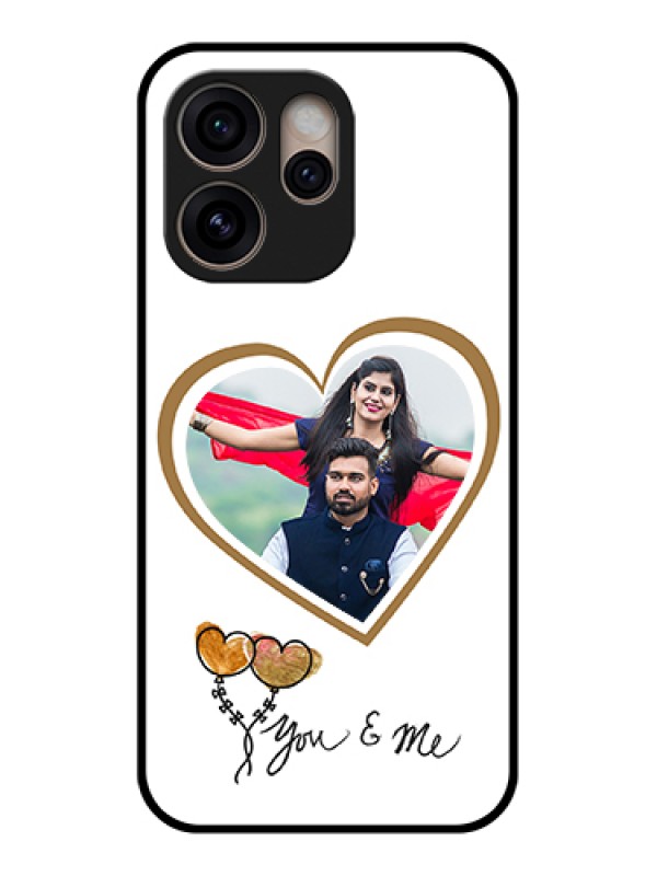Custom Oppo Reno 15 Pro 5G Custom Glass Phone Case - You & Me Design