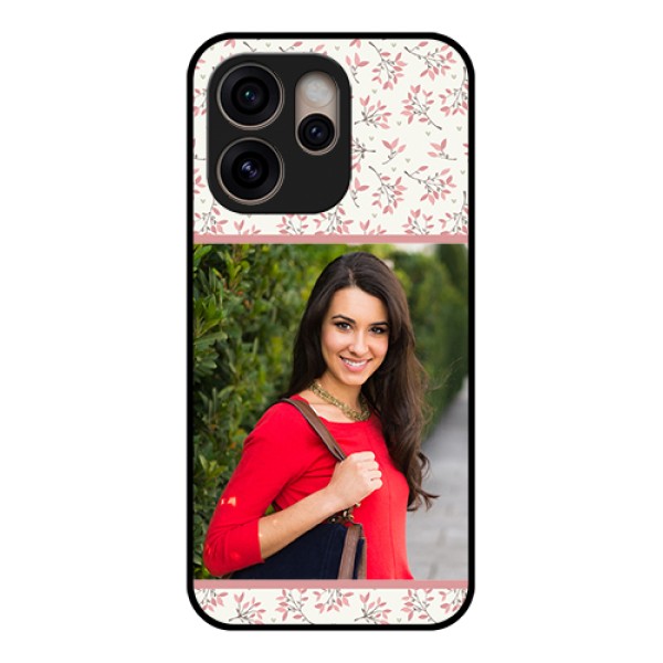 Oppo Reno 15 Pro 5G Custom Glass Phone Case - Stunning Floral Design