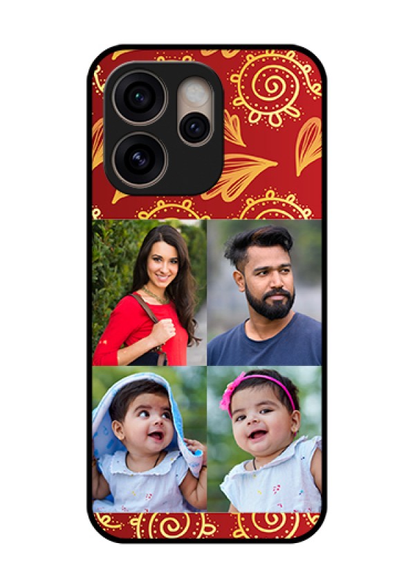 Oppo Reno 15 Pro 5G Custom Glass Phone Case - 4 Image Traditional Design