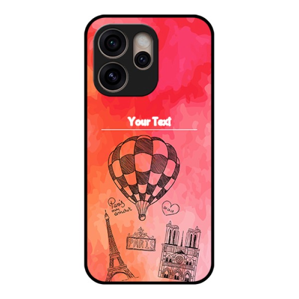 Oppo Reno 15 Pro 5G Custom Glass Phone Case - Paris Theme Design