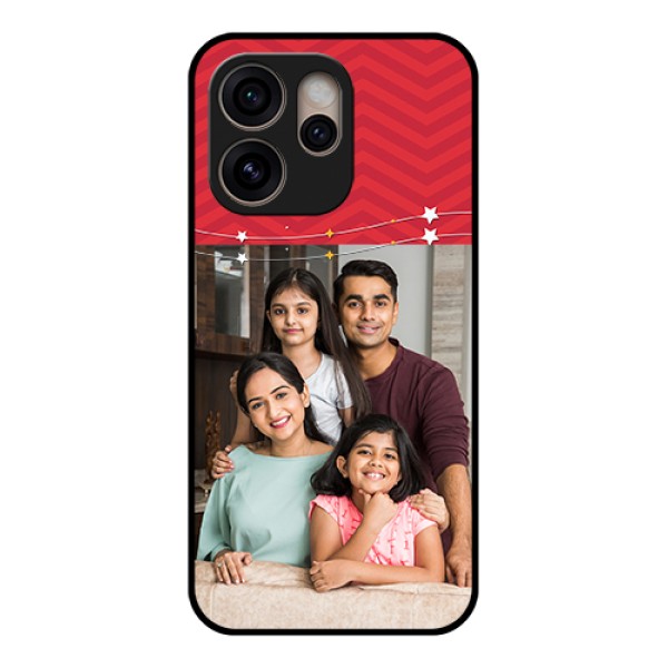 Oppo Reno 15 Pro 5G Custom Glass Phone Case - Happy Family Design