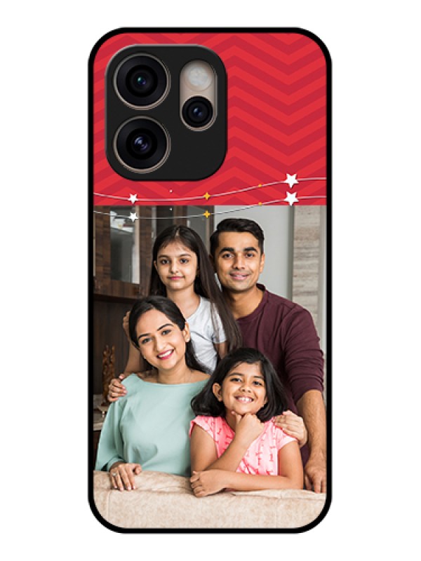 Custom Oppo Reno 15 Pro 5G Custom Glass Phone Case - Happy Family Design
