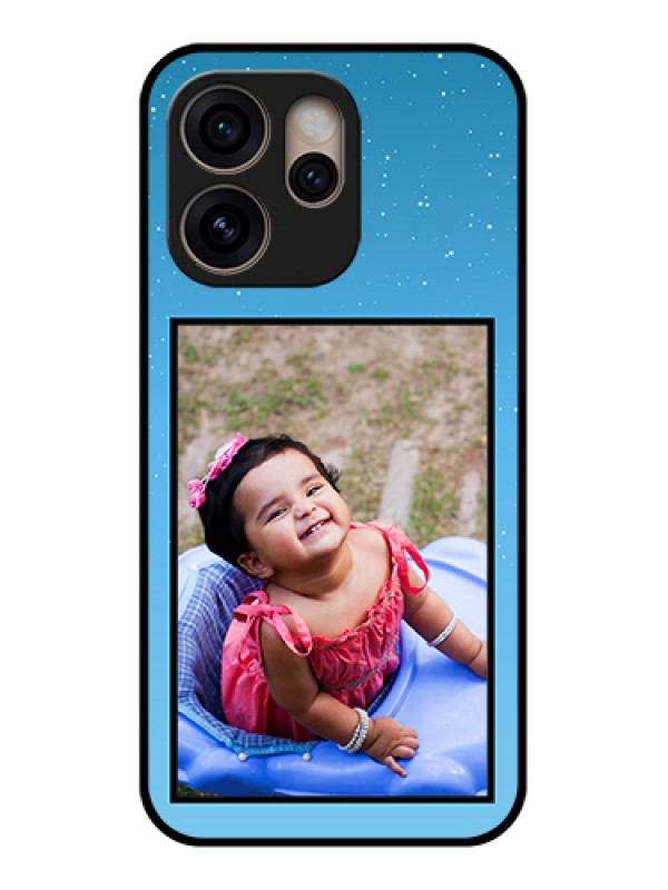 Custom Oppo Reno 15 Pro 5G Custom Glass Phone Case - Wave Pattern Colorful Design