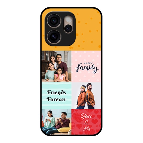 Oppo Reno 15 Pro 5G Custom Glass Phone Case - Images With Quotes Design