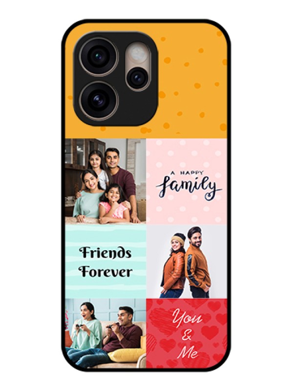Custom Oppo Reno 15 Pro 5G Custom Glass Phone Case - Images With Quotes Design