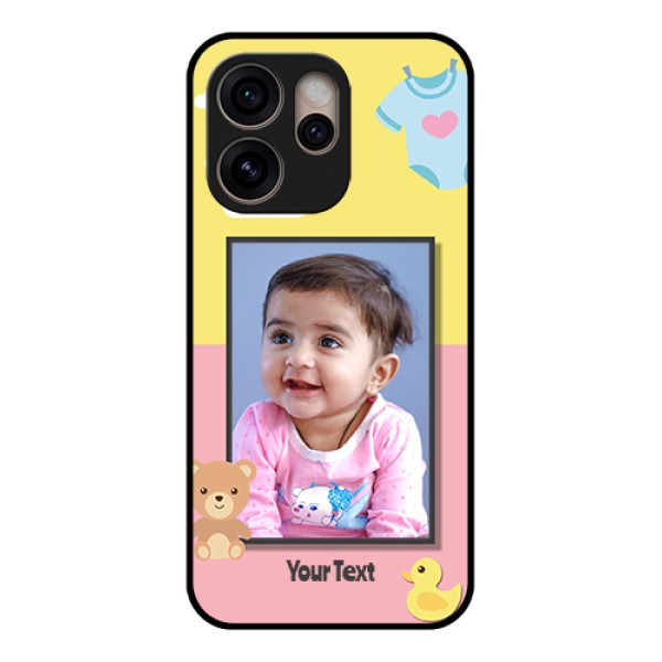 Oppo Reno 15 Pro 5G Custom Glass Phone Case - Kids 2 Color Design