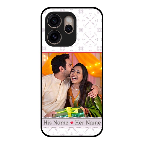 Oppo Reno 15 Pro 5G Custom Glass Phone Case - With Photo And Ethnic Design