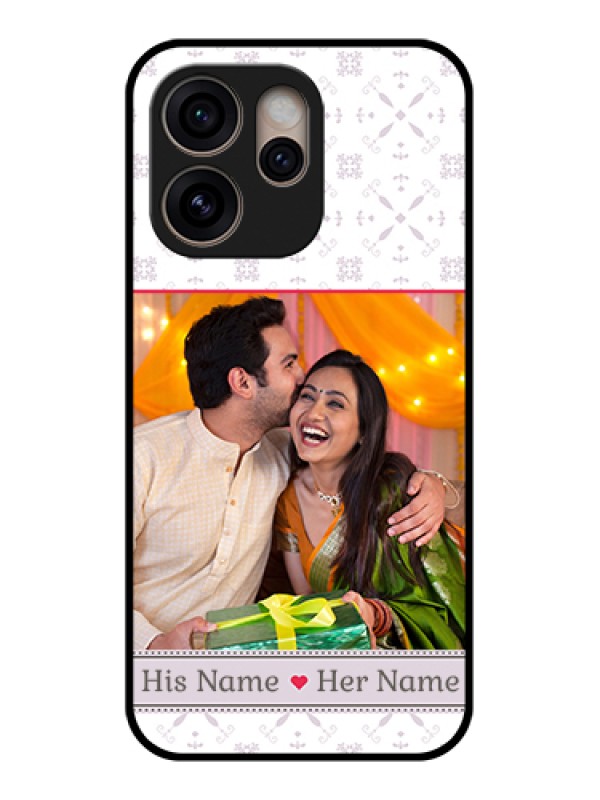 Custom Oppo Reno 15 Pro 5G Custom Glass Phone Case - With Photo And Ethnic Design