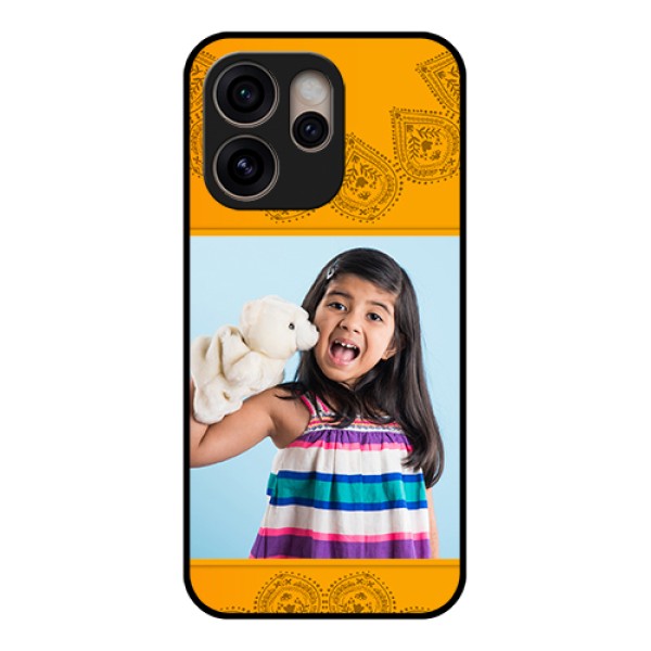 Oppo Reno 15 Pro 5G Custom Glass Phone Case - Photo Wedding Design